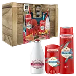 OLD SPICE Treasure Chest pro muže, tuhý deodorant a sprchový gel Deep Sea a voda po holení Captain