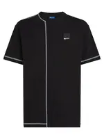 KARL LAGERFELD JEANS Tričko  čierna / biela