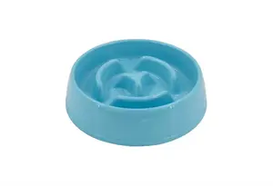 Zoobeedoo miska pro pomalejší jedení - tyrkysová 1 ks - 775 ml