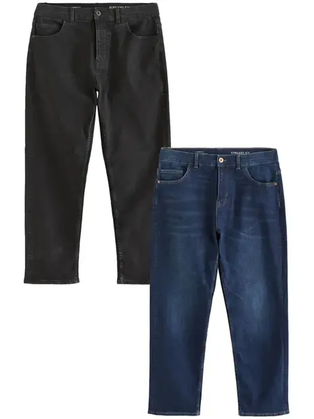 Next Džínsy  modrá / čierna