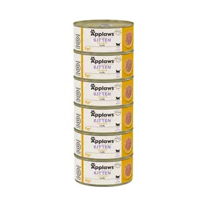 Applaws Cat Jelly Kitten Kuře konzerva 6x70 g