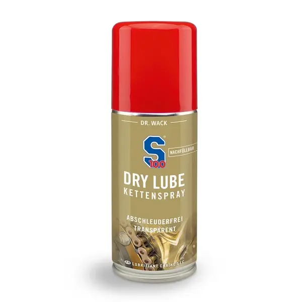 Mazivo na řetězy S100 Dry Lube Chain Spray 100 ml
