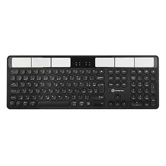 Powerton LIFE SOLARSLIM Solární klávesnice bezdrátová CZ/SK, černá