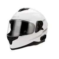 Moto přilba s integrovaným headsetem SENA Outride Shine White lesklá bílá XL (61-62)