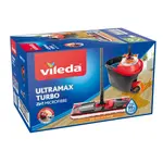 Vileda Súprava plochého mopu s vedierkom Ultramax TURBO Microfibre 2v1