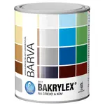 BAKRYLEX Farba na drevo a kov V2066 Univerzál mat 0840 červenohnedá 700 g