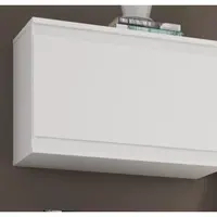 Nástěnná skříňka Carlos, bílá, 60 cm