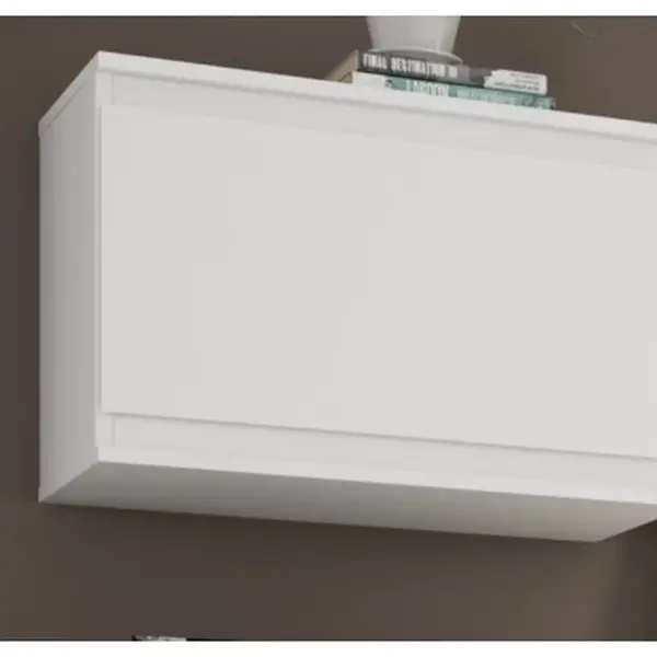 Nástěnná skříňka Carlos, bílá, 60 cm