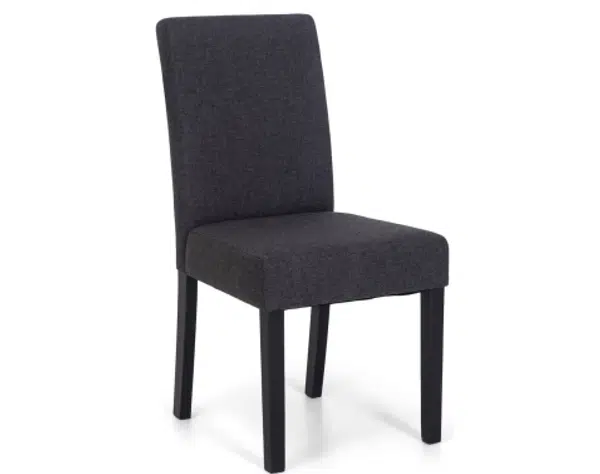 Jídelní židle Tempa Mini, antracitová tkanina