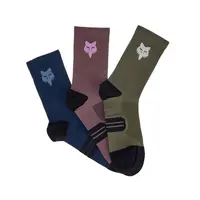Cyklo ponožky FOX 6" Ranger Sock Prepack 3 páry Multicolour L/XL (43-45)