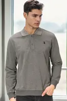 V9007 DEWBERRY MEN'S SWEATSHIRT-ANTHRACITE