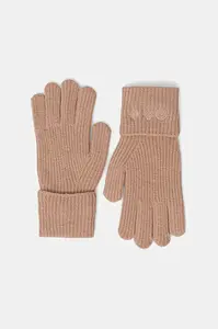 Rukavice s přídavkem vlny Guess CRESIDIA