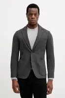 Sako Tommy Hilfiger pánské, šedá barva, MW0MW41795