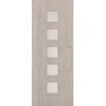 Posuvné dveře Vedi 5*5 60L dub stříbrný