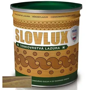 Slovlak Slovlux Tenkovrstvová lazúra Dub 0,7 l