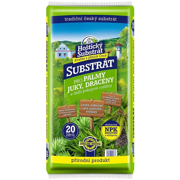 Hoštický substrát palmy, juky a draceny 20 l