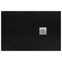 Rohová Vanička Opal 150/80/2,6 čierna