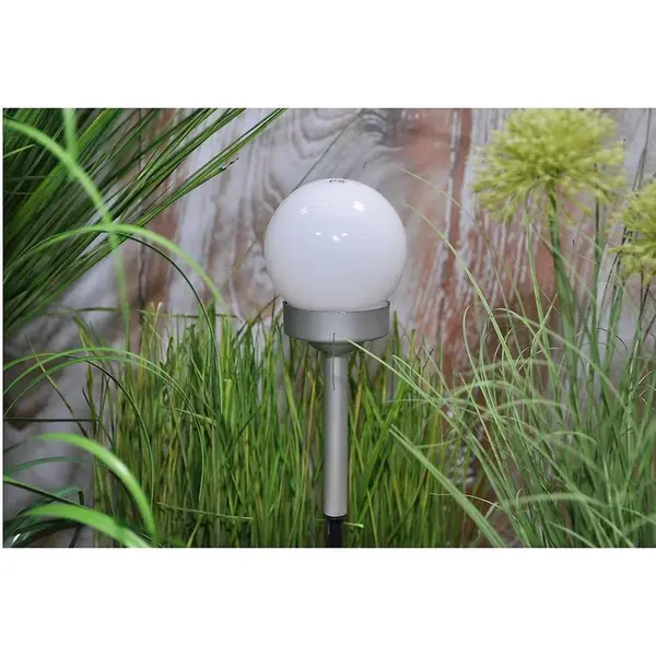 Solárna lampa 1 LED RGB BY-131579