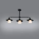 Závesné svietidlo Loft 3x60W E27 čierne