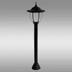 Solárny lampa stĺp AR VO2795 čierna LP1
