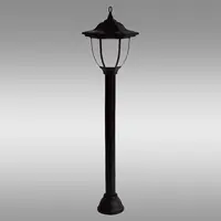 Solárny lampa stĺp AR VO2795 čierna LP1
