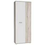 Skříň Net 3p Pískový Dub / Bílý