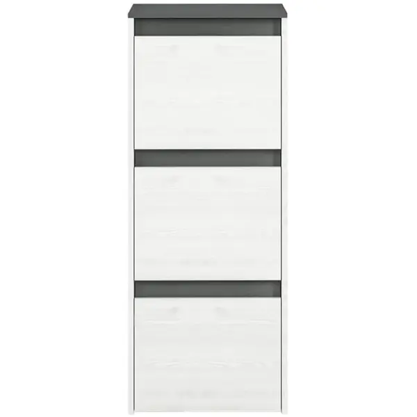 Skrinka na topánky 125x50 HYGA05 snežná borovica