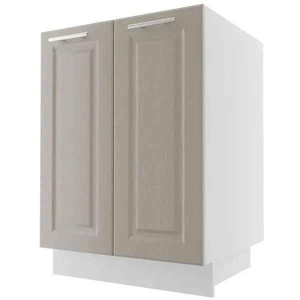 Kuchynská skrinka Emporium d11/60 grey stone/kor.biela