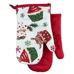 Sada 2 chňapek s magnetem "Vánoce" F21F210