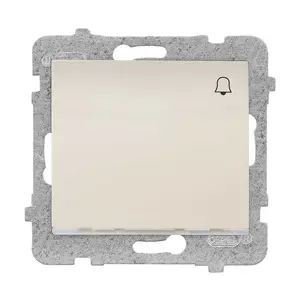 Vypínač zvonček s podsvietením Sigma  ŁP-6DS/M.JB