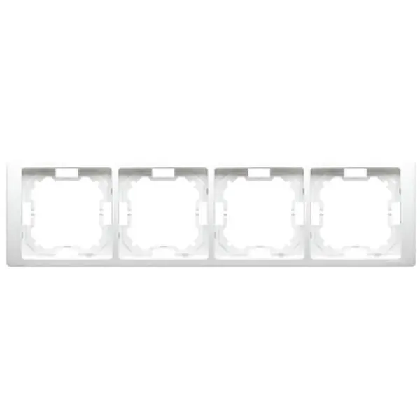 B BMRC4/11 rámček Neos 4-zložkový biely