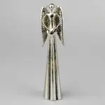 Kovový anděl se srdcem 6x25.5x5 cm