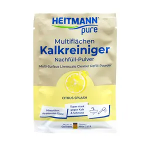 Heitmann Pure víceúčelový práškový čistič na vodní kámen 25 g