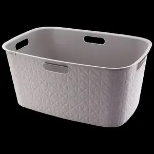 Koš na čisté prádlo Curver SOFTEX 45l béžový