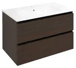 Sapho Ezara - Umývadlová skrinka, 80x46x52 cm, 2 zásuvky, borovica rustik EZ801-1616