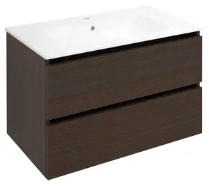 Sapho Ezara - Umývadlová skrinka, 80x46x52 cm, 2 zásuvky, borovica rustik EZ801-1616