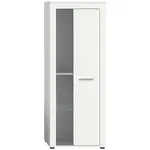 MID.YOU VITRÍNA, bílá, 60/159/35 cm