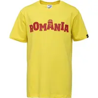 Joma FED. FUTBOL RUMANÍA 4TH REPLICA OPT G SHORT SLEEVE T-SHIRT JR Dětské triko, žlutá, velikost XXS