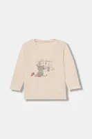 Dětské bavlněné tričko s dlouhým rukávem United Colors of Benetton