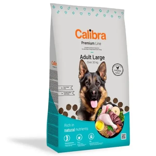 Calibra Dog Premium Line Adult Large 12 kg | Granule pro psy