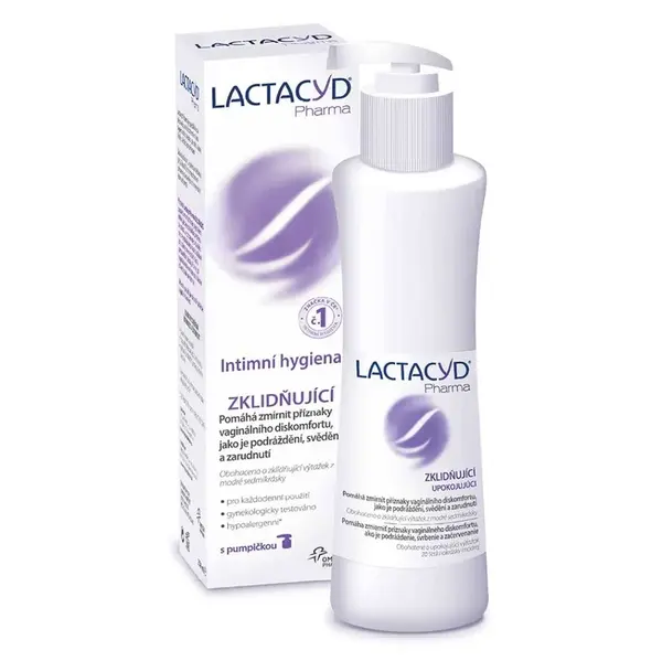 LACTACYD Pharma Intímna umývacia emulzia Upokojujúca 250 ml