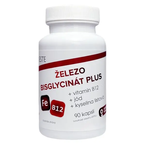 VIESTE Železo bisglycinát Plus 90 kapsúl