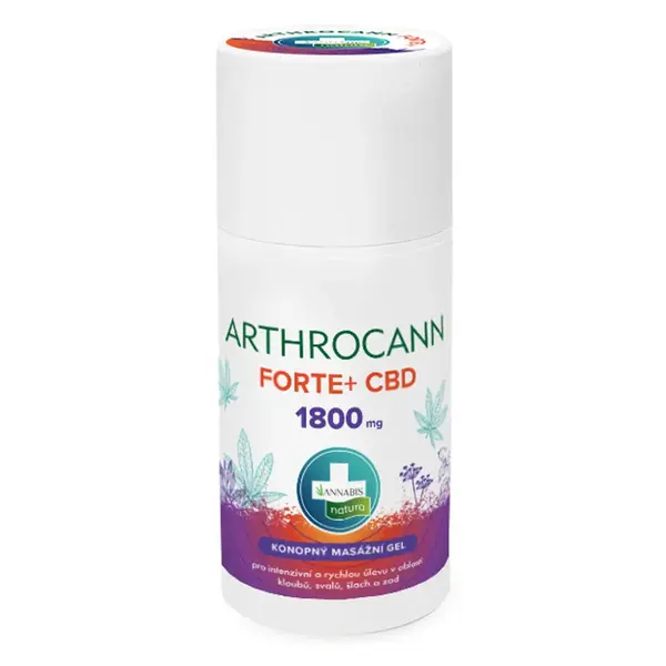 ANNABIS Natura Arthrocann Forte CBD+ Masážny gél 90 ml