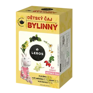 LEROS Detský čaj bylinný 20 vrecúšok