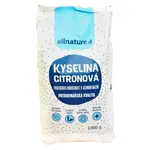 ALLNATURE Kyselina citrónová 1000 g