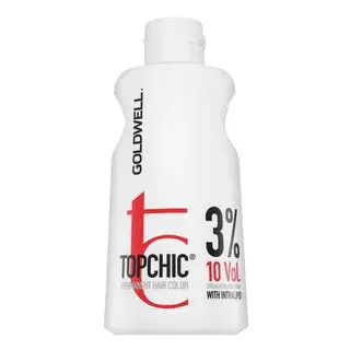 Goldwell Topchic Lotion 3% / 10 Vol. vyvíjacia emulzia pre všetky typy vlasov 1000 ml