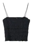 Bershka Top  čierna