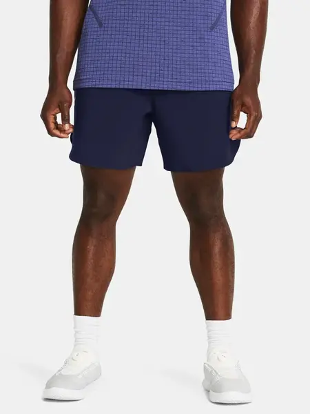 Under Armour Kraťasy UA Peak Woven Shorts-BLU - Pánské