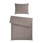 Ambia Home POVLEČENÍ satén šedohnědá 140/200 cm
