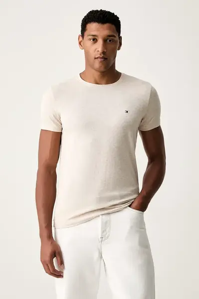 Tommy Hilfiger  basic tričko pánské bavlněné s elastanem